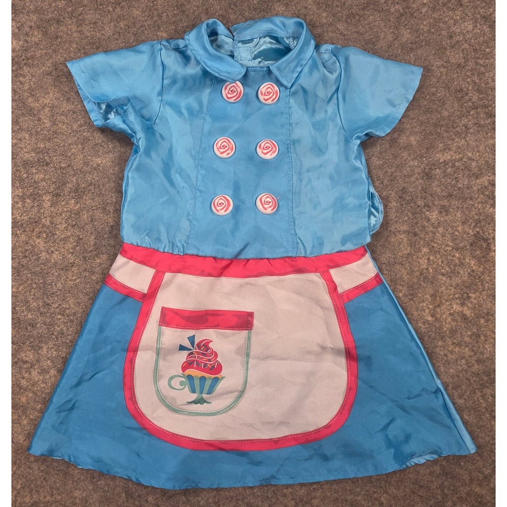Disney Just Play Alice In Wonderland Blue Costume Dress Girls Size 4-6X